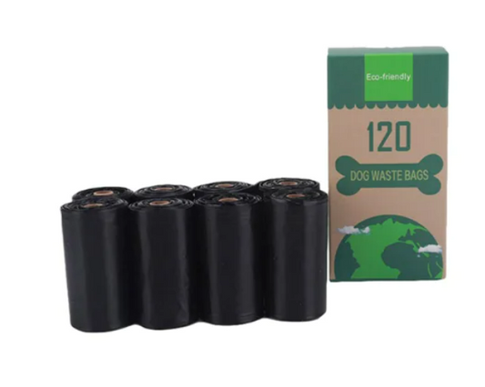 8 rollen vuilniszakken ( Zwart)